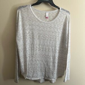 Gold Accented Long Sleeve Top